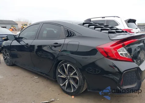 2017 Honda Civic Si from USA, damaged, VIN 2HGFC1E5XHH701147